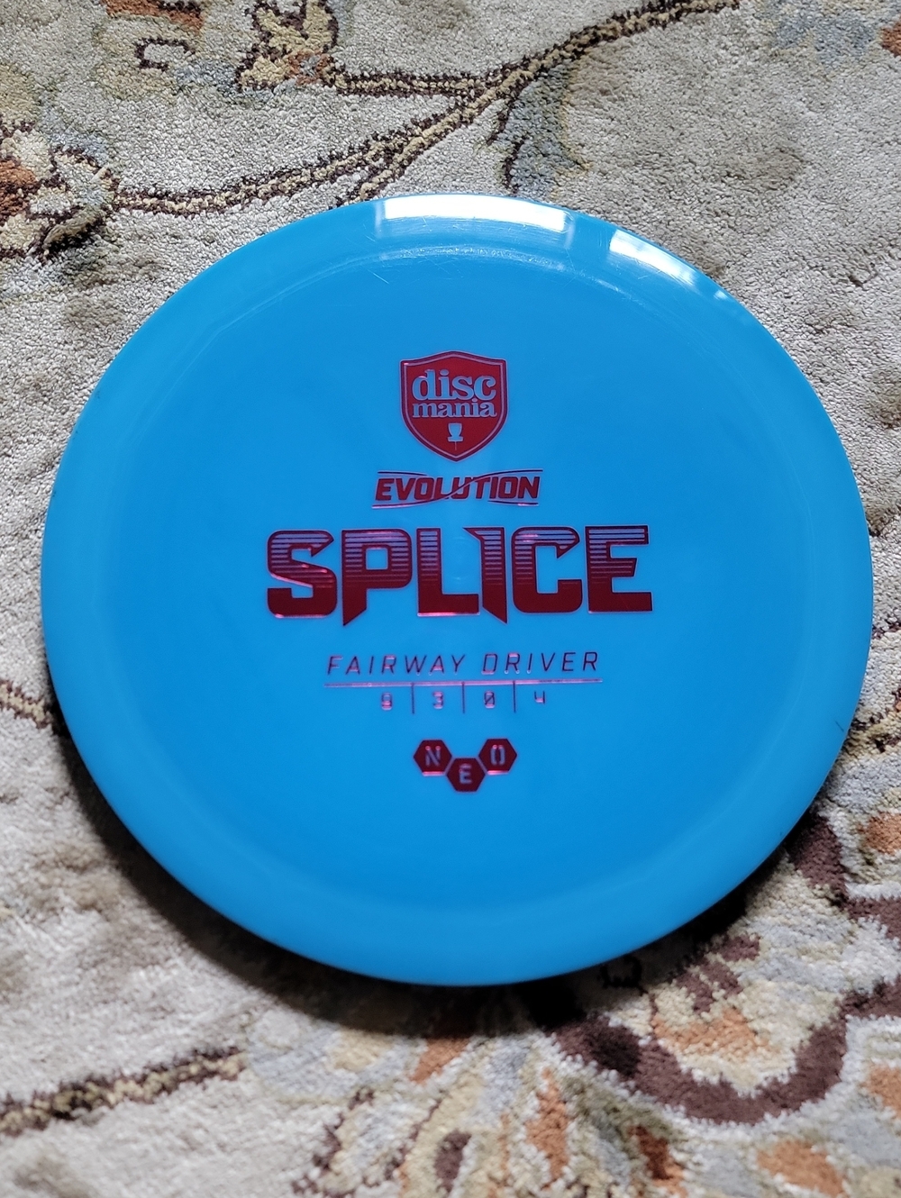 NEW Discmania Evolution Splice Fairway Driver Blue 171 Grams Thumber Disc